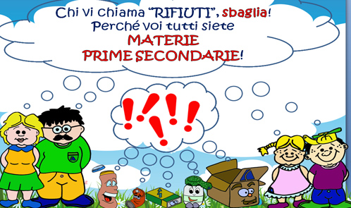 Progetto riciclo e differenziata scuola primaria