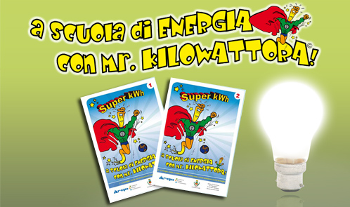 Progetto formativo a scuola di energia con Mr Kilowattora