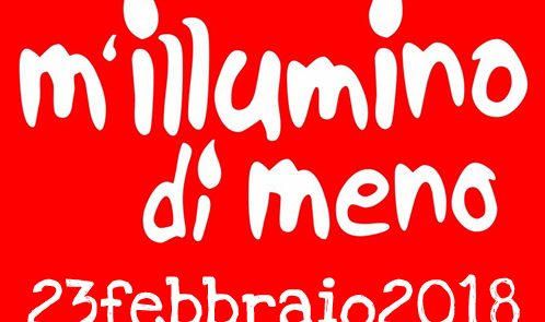 M'illuminio di meno 2018 febbraio 23